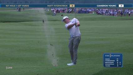 Matt Fitzpatrick | Round 4 | 1st hole | Shot 2 | 2026 THE PLAYERS