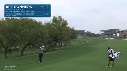 Corey Conners | Round 2 | 18th hole | Shot 2 | 2025 Valero