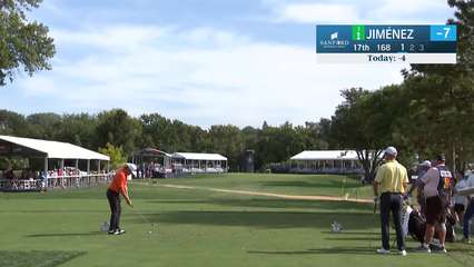 Miguel Angel Jiménez | Round 2 | 17th hole | Shot 1 | 2025 Sanford Int
