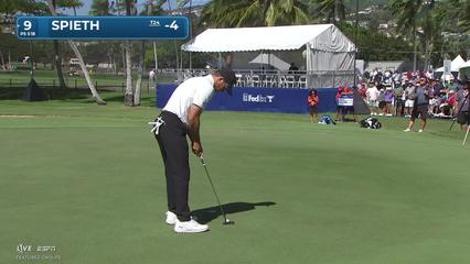 Jordan Spieth | Round 2 | 9th hole | Shot 5 | 2026 Sony Open