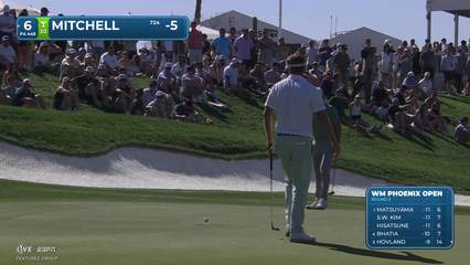 Keith Mitchell | Round 3 | 6th hole | Shot 4 | 2026 WM Phoenix Open