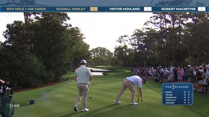 Russell Henley | Round 1 | 10th hole | Shot 1 | 2026 THE PLAYERS