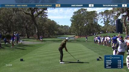 Austin Eckroat | Round 1 | 15th hole | Shot 1 | 2025 THE PLAYERS