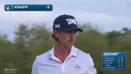 Jake Knapp | Round 2 | 10th hole | Shot 4 | 2025 Houston Open