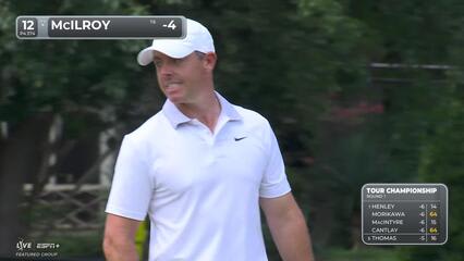 Rory McIlroy | Round 1 | 12th hole | Shot 4 | 2025 TOUR Championship
