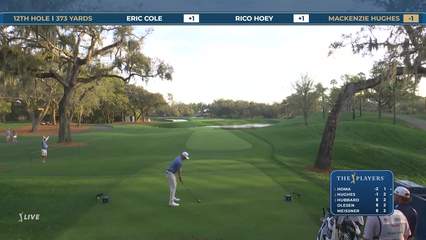 Mackenzie Hughes | Round 1 | 12th hole | Shot 1 | 2026 THE PLAYERS