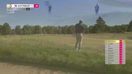 Chris Gotterup | Round 3 | 3rd hole | Shot 4 | 2025 Genesis Scottish Open
