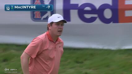 Robert MacIntyre | Round 4 | 12th hole | Shot 5 | 2025 RBC Canadian