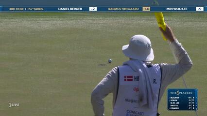 Rasmus Hojgaard | Round 2 | 3rd hole | Shot 3 | 2025 THE PLAYERS