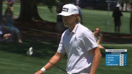 Kristoffer Reitan | Round 4 | 1st hole | Shot 4 | 2026 Truist Championship