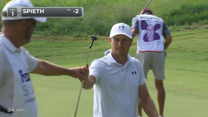 Jordan Spieth | Round 4 | 1st hole | Shot 3 | 2025 FedEx St. Jude