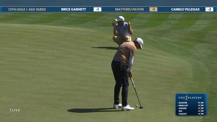 Matthieu Pavon | Round 1 | 15th hole | Shot 4 | 2025 THE PLAYERS