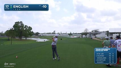 Harris English | Round 4 | 17th hole | Shot 1 | 2025 Houston Open