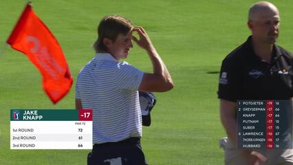 Jake Knapp | Round 3 | 18th hole | Shot 3 | 2025 Rocket Classic
