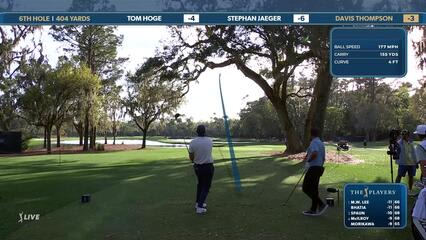 Davis Thompson | Round 2 | 6th hole | Shot 1 | 2025 THE PLAYERS