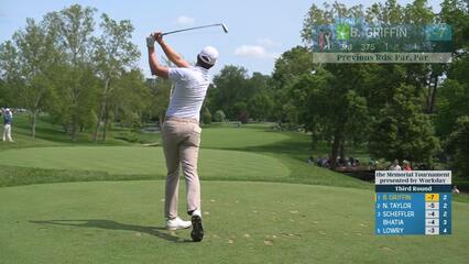 Ben Griffin | Round 3 | 3rd hole | Shot 1 | 2025 the Memorial