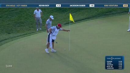 Kristoffer Ventura | Round 1 | 5th hole | Shot 4 | 2025 THE PLAYERS