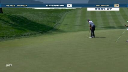 Alex Smalley | Round 3 | 5th hole | Shot 4 | 2025 THE PLAYERS