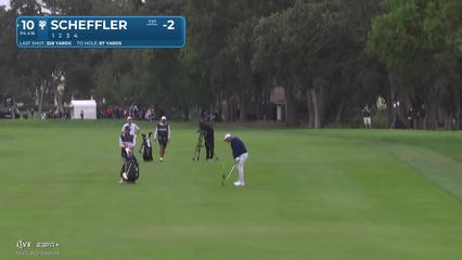 Scottie Scheffler | Round 2 | 10th hole | Shot 2 | 2025 Procore