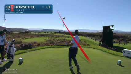 Billy Horschel | Round 2 | 18th hole | Shot 1 | 2025 Bank of Utah