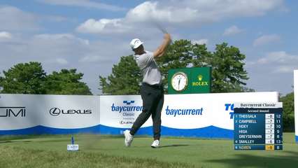 Alex Noren | Round 2 | 9th hole | Shot 1 | 2025 Baycurrent