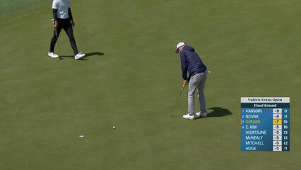 Ryan Gerard | Round 4 | 17th hole | Shot 4 | 2025 Valero