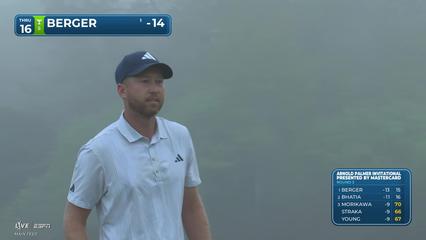 Daniel Berger | Round 3 | 16th hole | Shot 4 | 2026 Arnold Palmer