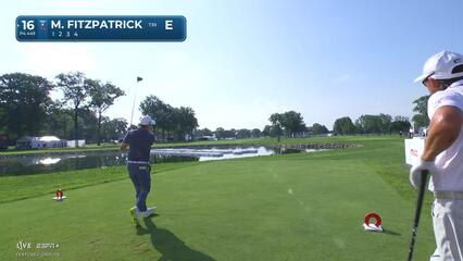 Matt Fitzpatrick | Round 1 | 16th hole | Shot 1 | 2025 Rocket Classic