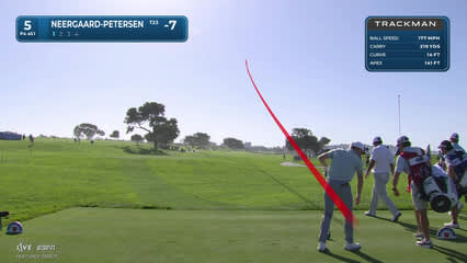 Rasmus Neergaard-Petersen | Round 3 | 5th hole | Shot 1 | 2026 Farmers