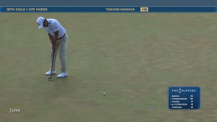 Takumi Kanaya | Round 4 | 18th hole | Shot 4 | 2026 THE PLAYERS