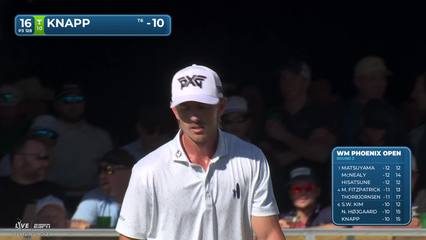 Jake Knapp | Round 3 | 16th hole | Shot 3 | 2026 WM Phoenix Open