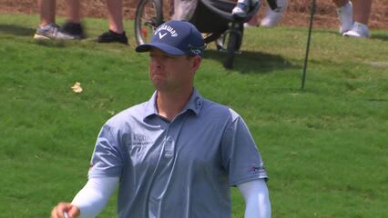 Max Greyserman | 2024 Wyndham | Round 4 | 12th hole | Shot 3