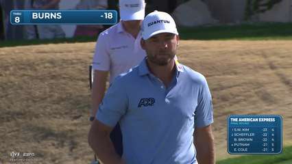 Sam Burns | Round 4 | 8th hole | Shot 5 | 2026 The American Express