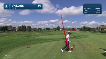 Brendan Valdes | Round 4 | 8th hole | Shot 1 | 2025 3M Open