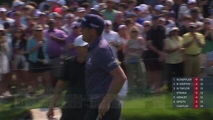 Keegan Bradley | Round 4 | 14th hole | Shot 3 | 2025 the Memorial