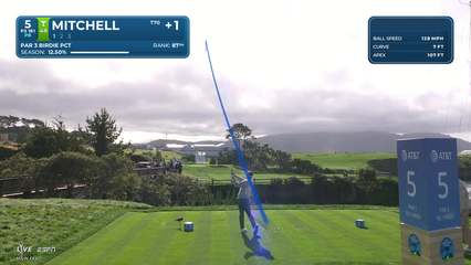 Keith Mitchell | Round 2 | 5th hole | Shot 1 | 2026 AT&T Pebble Beach