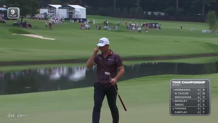 Viktor Hovland | Round 1 | 9th hole | Shot 3 | 2025 TOUR Championship