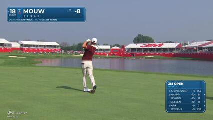 William Mouw | Round 2 | 18th hole | Shot 2 | 2025 3M Open