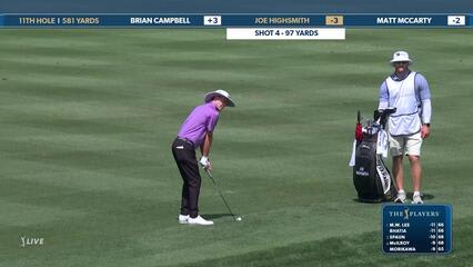 Joe Highsmith | Round 2 | 11th hole | Shot 4 | 2025 THE PLAYERS
