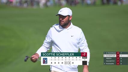 Scottie Scheffler | Round 3 | 7th hole | Shot 4 | 2025 Genesis
