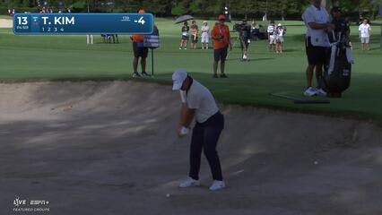 Tom Kim | Round 2 | 13th hole | Shot 2 | 2025 Sony Open
