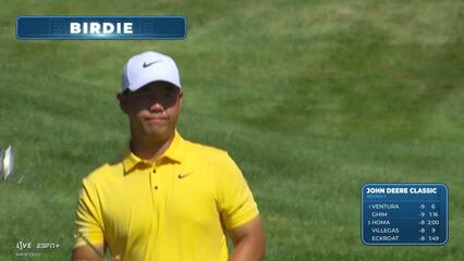 Tom Kim | Round 2 | 1st hole | Shot 3 | 2025 John Deere