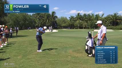 Rickie Fowler | Round 3 | 12th hole | Shot 3 | 2026 Cadillac