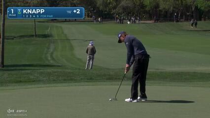 Jake Knapp | Round 2 | 1st hole | Shot 5 | 2025 Valspar