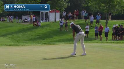 Max Homa | Round 1 | 16th hole | Shot 4 | 2025 3M Open