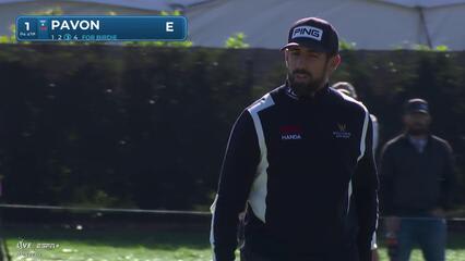 Matthieu Pavon | Round 1 | 1st hole | Shot 3 | 2025 Arnold Palmer