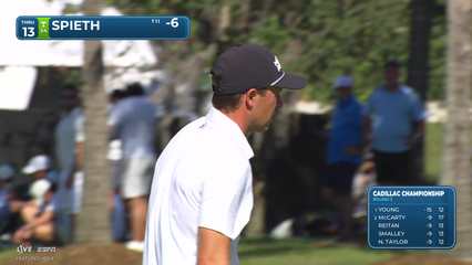 Jordan Spieth | Round 3 | 13th hole | Shot 4 | 2026 Cadillac