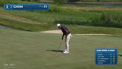 Doug Ghim | Round 2 | 2nd hole | Shot 5 | 2025 John Deere
