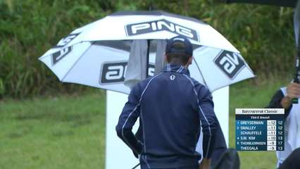 Alex Smalley | Round 3 | 13th hole | Shot 1 | 2025 Baycurrent