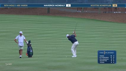 Scottie Scheffler | Round 4 | 15th hole | Shot 2 | 2026 THE PLAYERS